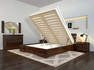Кровати :: Двуспальные кровати - 160х200 см :: Кровать Дали Люкс ПМ