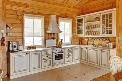 Какой должна быть кухня в деревянном доме? Выбираем интерьер. 🏠 Иваново