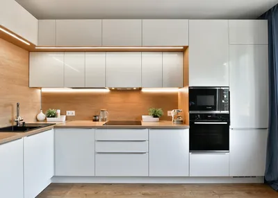 Кухня из массива дерева - фото, идеи современного дизайна.
