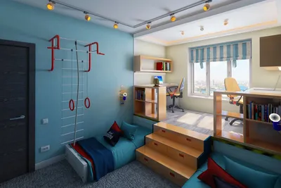 Проект детской комнаты для двоих - СК МАГАСС