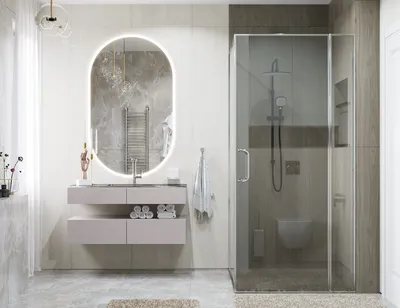 Дизайн интерьера ванной комнаты. Abitant Москва
