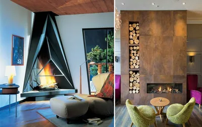 Камин в интерьере: фото современных квартир. Какой камин выбрать в  зависимости от дизайна гостиной. Советы по украшению камина.