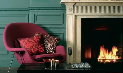 Камины для дома на этаноле отлично подойдут для строгого и изысканного  интерьера | Modern rustic living room, Contemporary fireplace, Fireplace  design