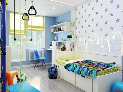 Дизайн детской комнаты для мальчика: 145 фото и лучшие идеи оформления