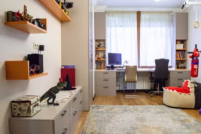 Стильная детская комната в современном стиле для мальчика 8 лет | О кухнях  нескучно | Дзен