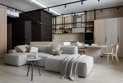Дизайн интерьера в квартире в стиле минимализм | IVANOVA DESIGN