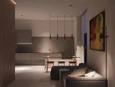 3 бюджетных интерьера в стиле минимализм небольших квартир