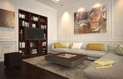Фото и идеи для дизайна интерьера 3х комнатной квартиры - RaphaelDesign.ru