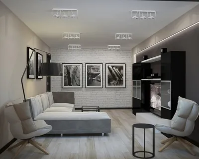Дизайн интерьера трехкомнатной квартиры в панельном доме