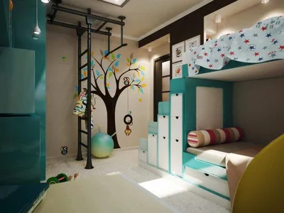 Дизайн детской комнаты для мальчика: правила обустройства и мебель