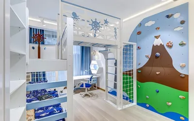 дизайн-интерьера детской комнаты в морском стиле: каталог, отзывы, цены