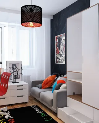 Дизайн комнаты в Общежитии, дизайн интерьера от студии AnARCHI |  Ростов-на-Дону