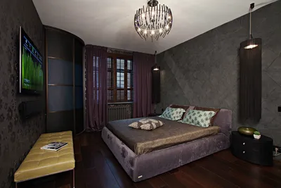Темная спальня: ТОП-150 фото новинок дизайна. Инструкция дизайнера, как  идеально сочетать темный интерьер в спальне + 150 реальных фото