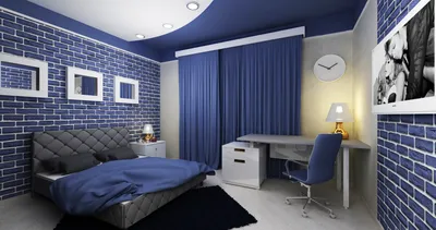 Интерьер мужской комнаты для парня +75 фото примеров дизайна