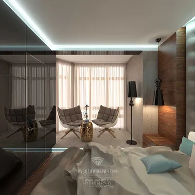 Дизайн 3-комнатной квартиры 80 кв.м для молодого человека