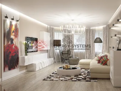 Дизайн интерьера дома внутри • Energy-Systems