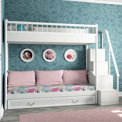 Двухъярусные кровати для детей — купить в Москве