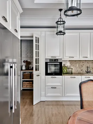 Красивые кухни в частном доме – 135 лучших фото дизайна интерьера кухни |  Houzz Россия