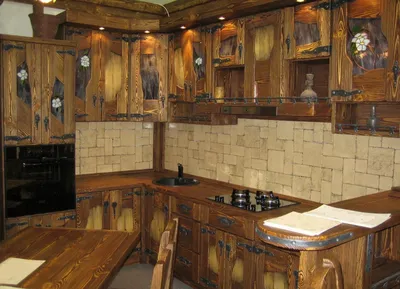 Кухни под старину: фото дизайн-проектов, гарнитуры из массива и дерева