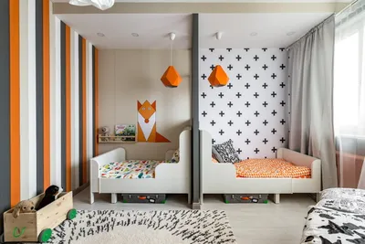 Детская комната для двоих разнополых детей: 100 фото, 5 стилей и  рекомендации дизайнера