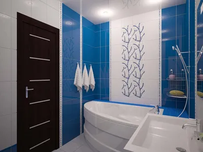 Плитка для ванной комнаты для маленькой площади 2 кв. м: фото, дизайн |  DomoKed.ru
