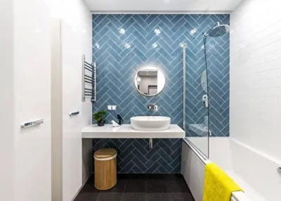Дизайн ванной комнаты 2021: 85 фото, современные идеи интерьеров