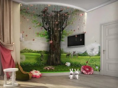 Детская Комната | Краска для детской комнаты, Оформление детских комнат,  Дизайн девичьей спальни