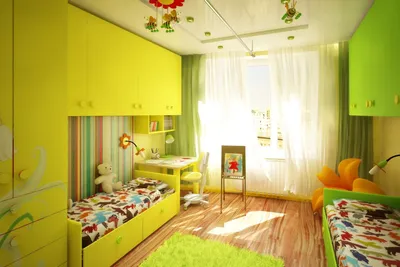 Картинки по запросу комната для двоих детей в панельном доме | Дизайн  детской спальни, Дизайн детской комнаты, Для дома