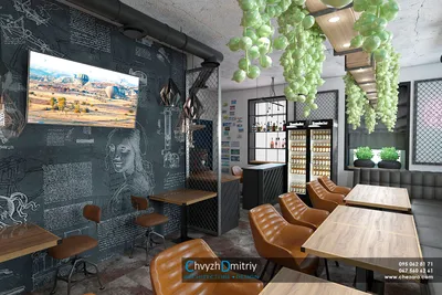 Проект: Придорожное кафе для мойкой — Elena LenDiz — MyHome.ru