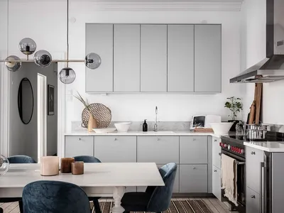 Уютный и простой интерьер кухни | GD-Home.com