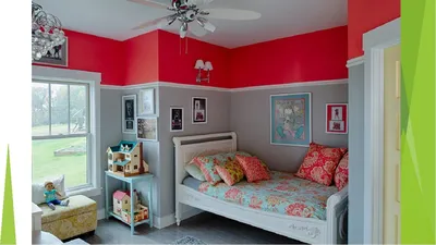 Покраска детской комнаты - 73 фото