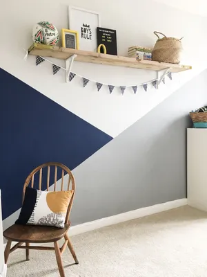 Идеи для покраски стен в комнате - 71 фото