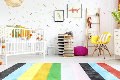 6 классных способов оформить стены в детской комнате - archidea.com.ua