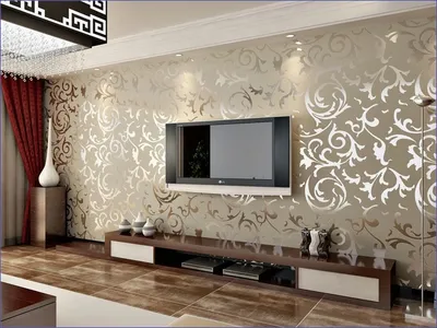 Фото современных идей оформления стен в гостиной | Блог о ремонте и дизайне  интерьера