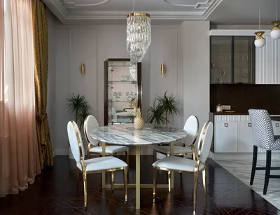 Столовые – 135 лучших фото дизайна интерьера столовой | Houzz Россия