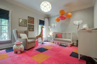 Ковер в детскую комнату: 100 фото красивых решений, правила выбора