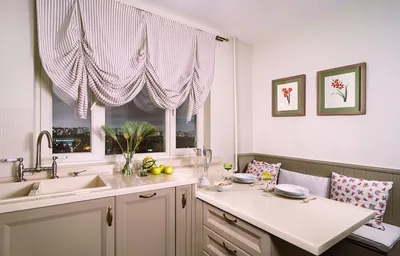Льняные шторы тюль на петлях с вышивкой прованс на кухню гостиную. ЛЕН –  купить онлайн на Ярмарке Мастеров – LD3YWRU | Тюль, Тольятти