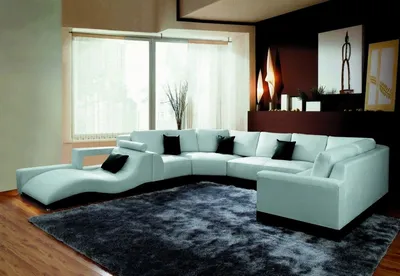 Угловые диваны: фото, дизайн гостиной с угловым диваном, угловой диван в  интерьере гостиной - модели угловых диванов красивые