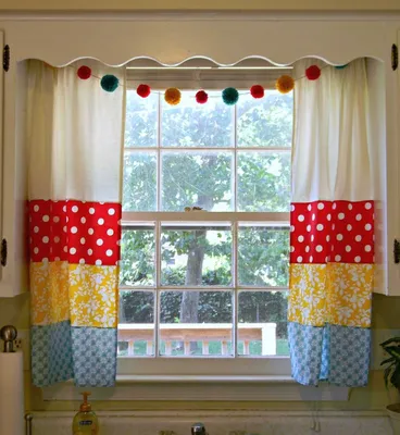 Готовые и самодельные шторы в детскую, жалюзи и римские шторы