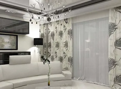 Как выбрать белые шторы для гостиной или спальни?