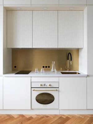 Маленькая белая кухня: 35+ примеров | myDecor