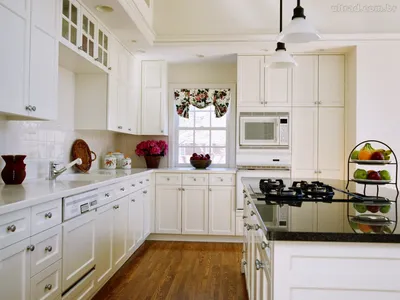 Дизайн белой кухни - коллекция фото для вас