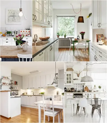 Дизайн белой кухни с черной столешницей - 69 фото