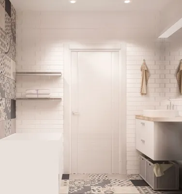 Ванная комната 4 кв.м в современном стиле ➤ смотреть фото дизайна интерьера