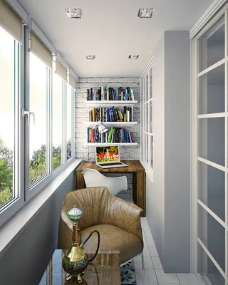 Как сделать из балкона тёплую и уютную комнату: примеры оформления и советы  экспертов — Roomble.com
