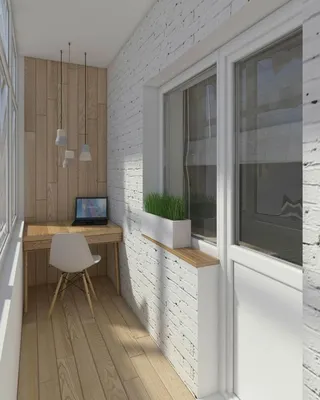 ✓ 40 фото идей как сделать кабинет на балконе стильным и уютным • Добрі  вікна