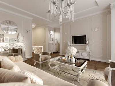 Классический интерьер квартиры, дизайн в классическом стиле - Keeparis
