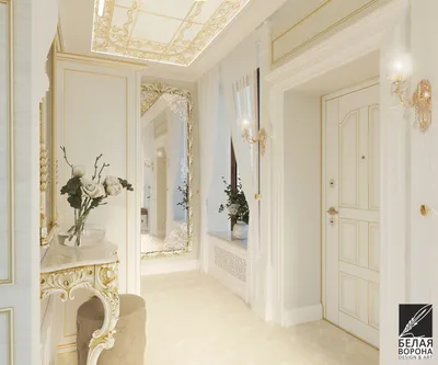 Интерьер дома в классическом стиле - Студия дизайна интерьера Белая Ворона