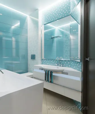 Бирюзовая ванная комната: фото дизайна интерьера санузла в бирюзовых тонах
