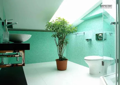 Бирюзовый цвет в интерьере. 35 фото сочетаний тонов - https://remont-f.ru |  Дизайн-проекты, Дизайн, Дизайн ванной